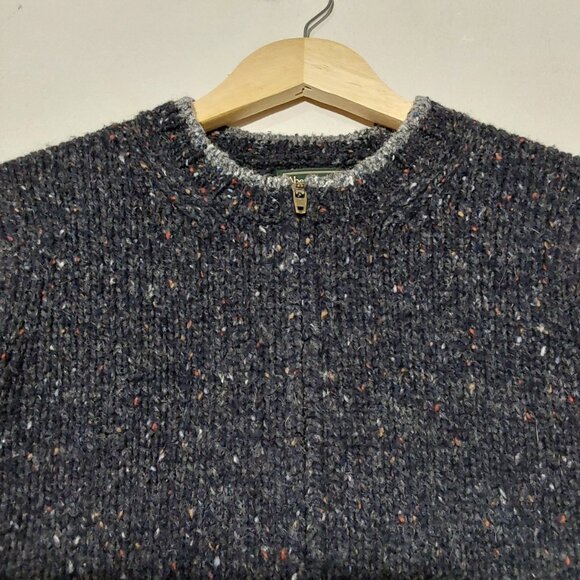 Abercrombie & Fitch Wool-Blend Cropped Zip Cardigan Y2K - Excellent Cond - Small - Picture 3 of 10